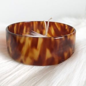 Vintage Tortoise Cuff Bracelet